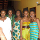 Nina Smith (far right) and her mother, Dr. Eva Ione Shaw-Taylor (center), with other family members